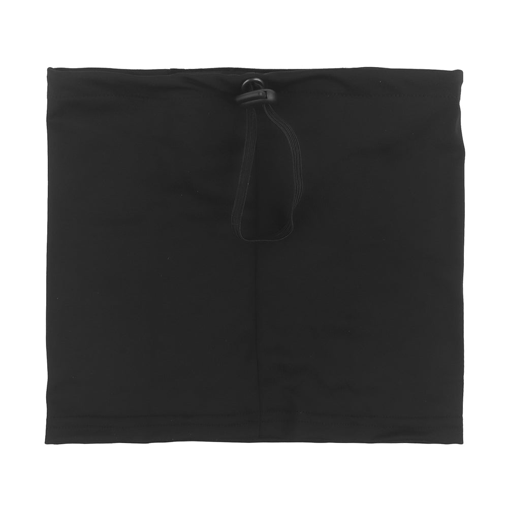 Knight lower face shield - black