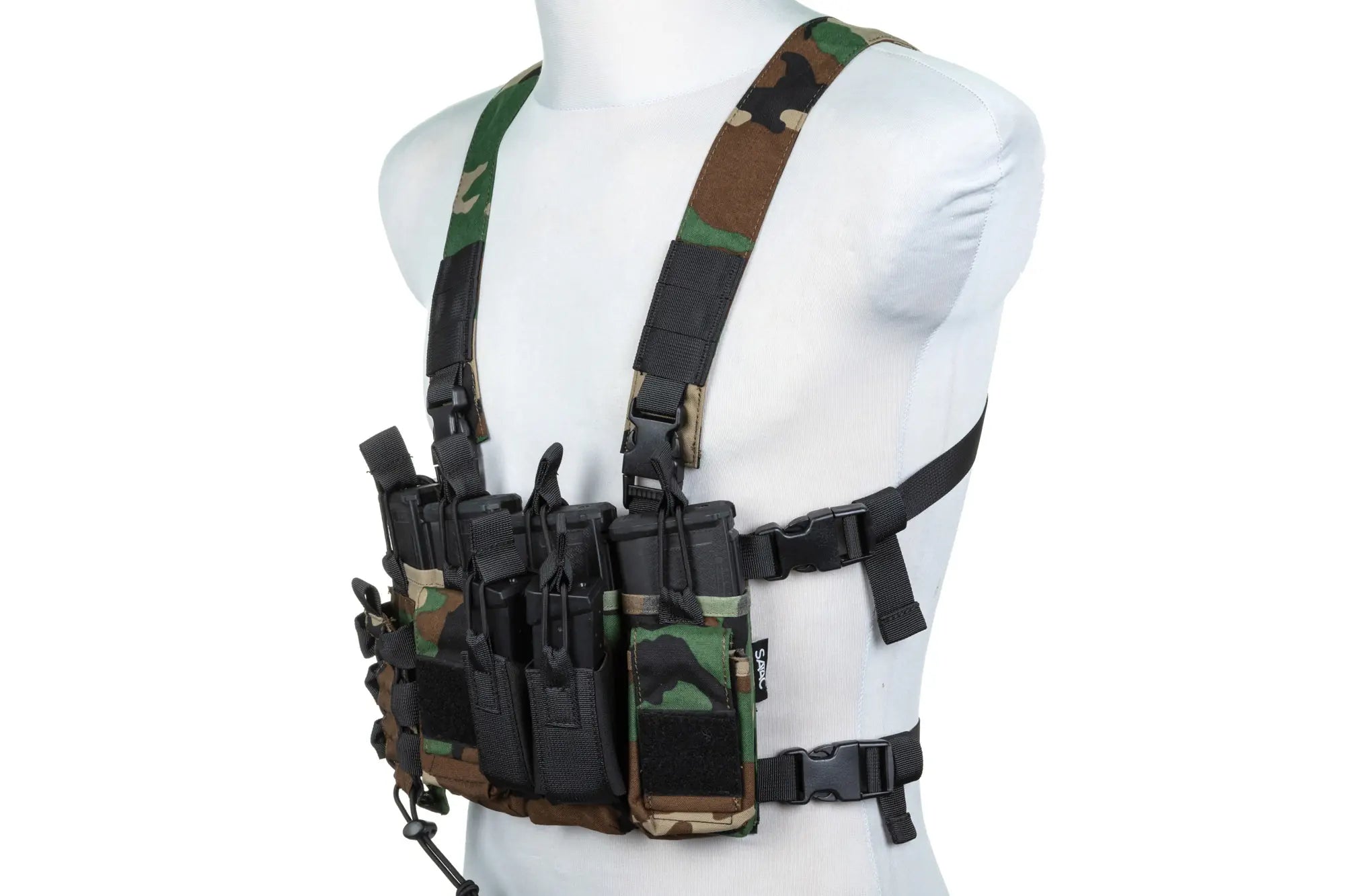Adaptive chest rig - Woodland