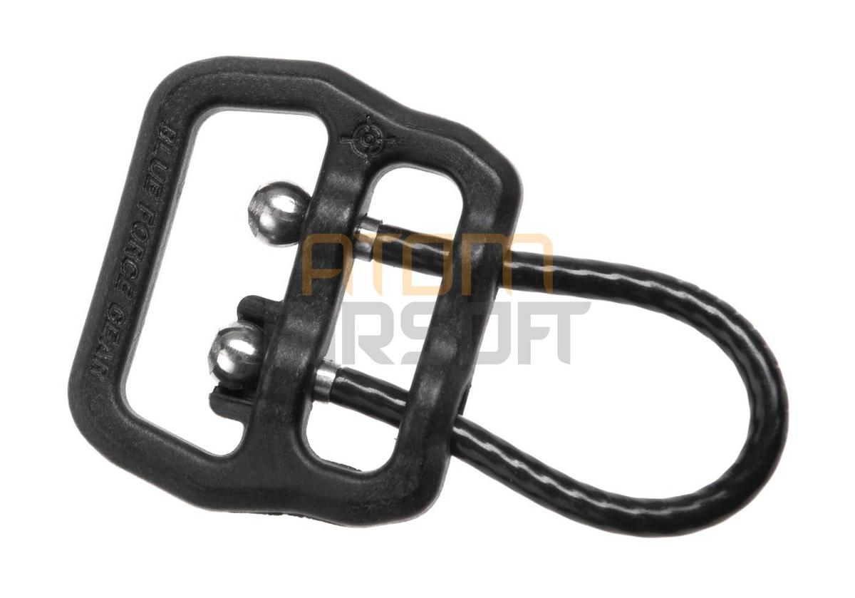 Uloop hihnalenkki, 1" - musta