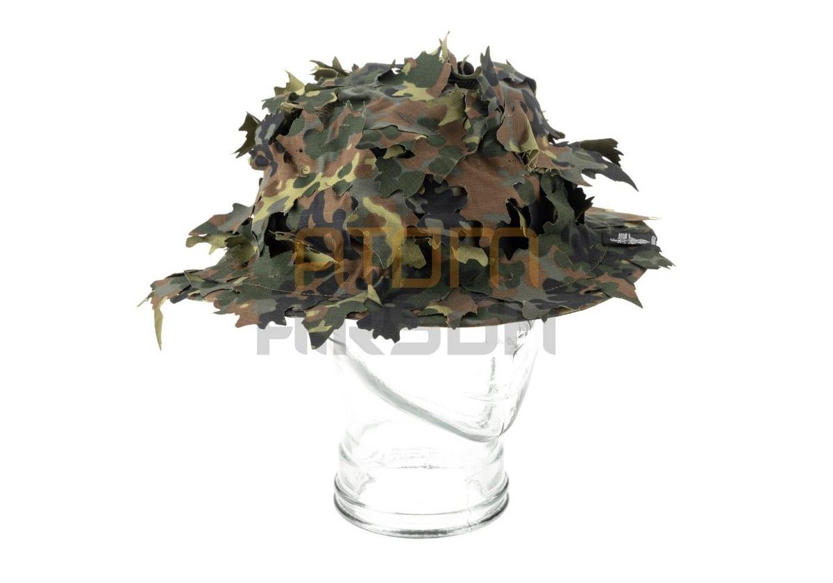 Boonie hattu, naamiolehdillä - Flecktarn