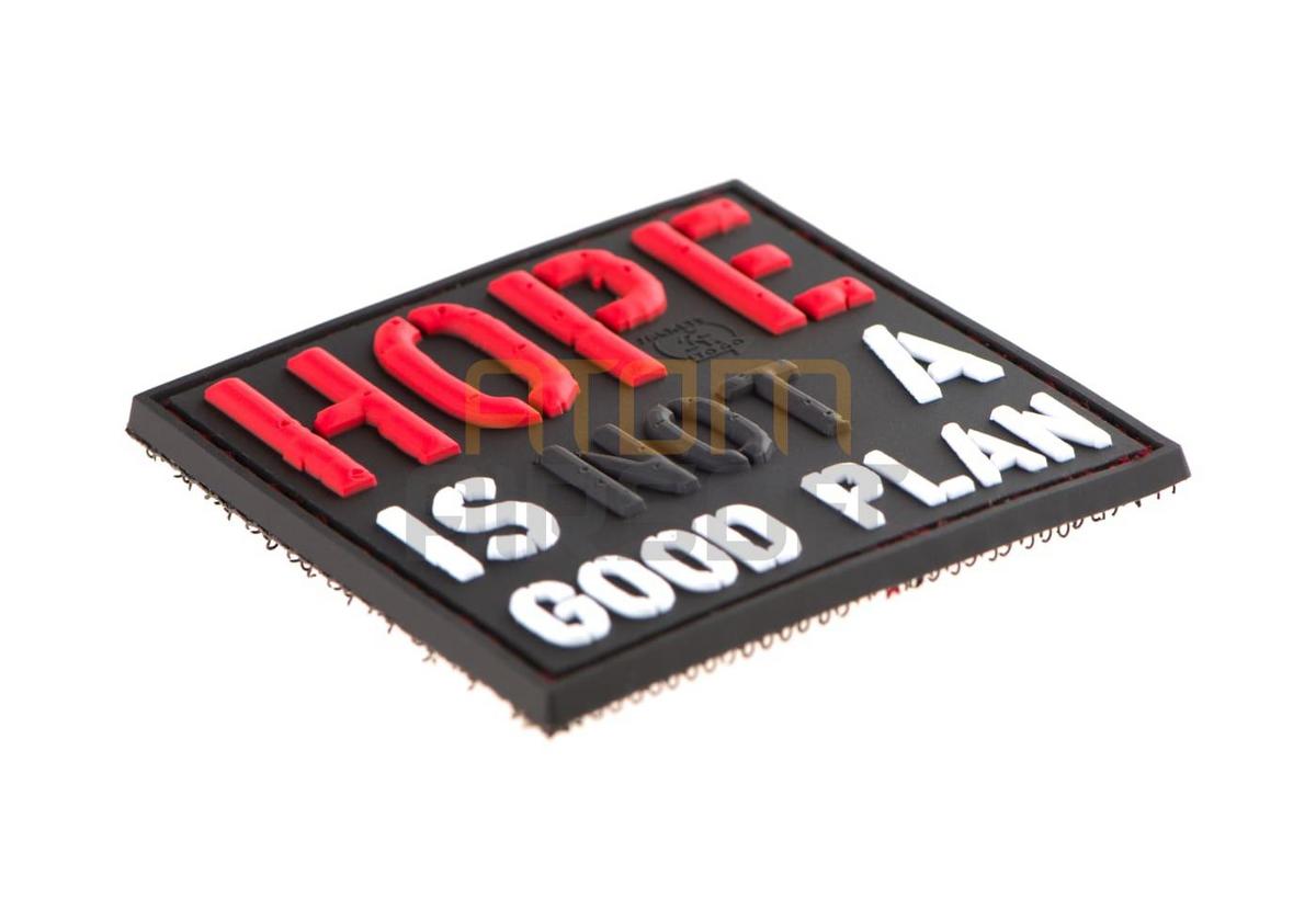 "HOPE" PVC velcromerkki