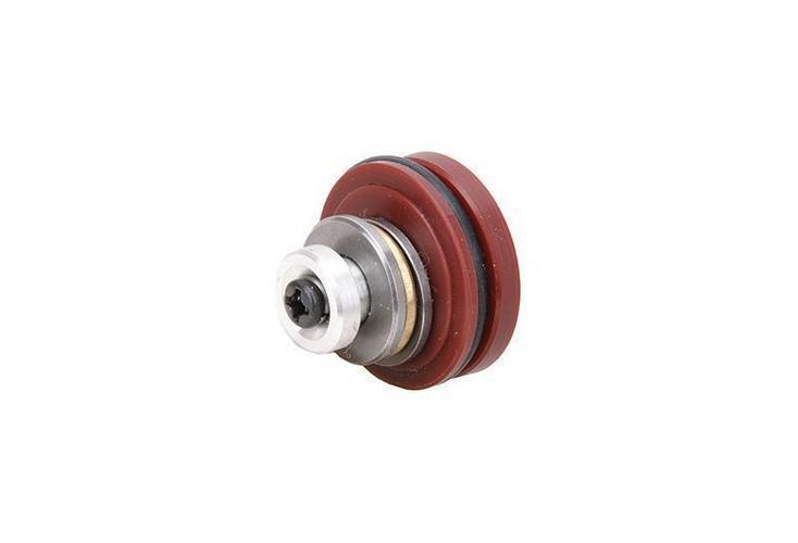 POM piston head, red