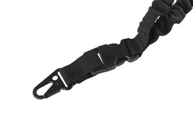 P1 Bungee Flexible 1-Point Strap - Black