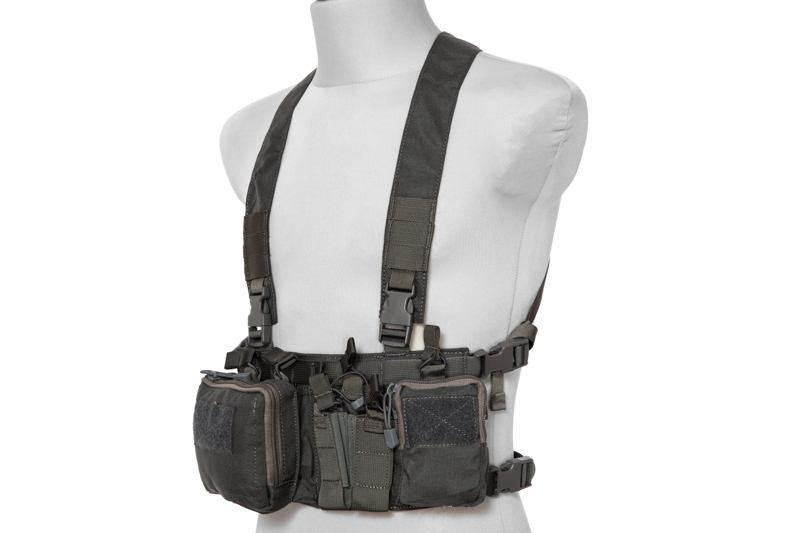 Light fast chest rig, combat vest - Primal Grey