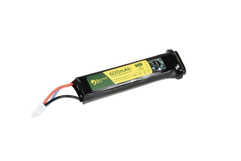 River™ LiPo battery 7.4V 600mAh 20C - electric pistol battery (AEP)