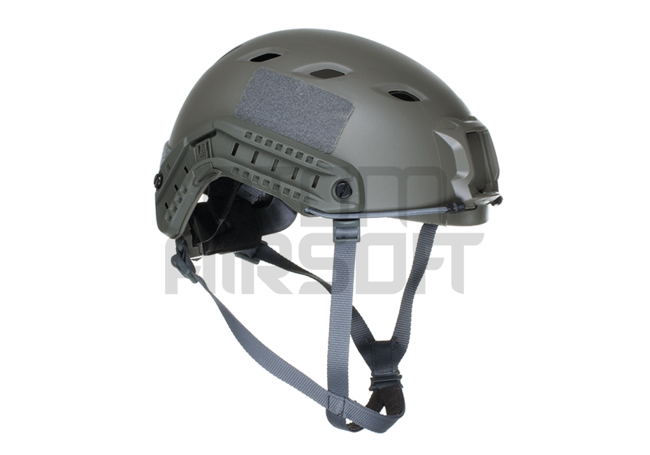 FAST Helmet BJ, with neck adjustment - Foliage Green