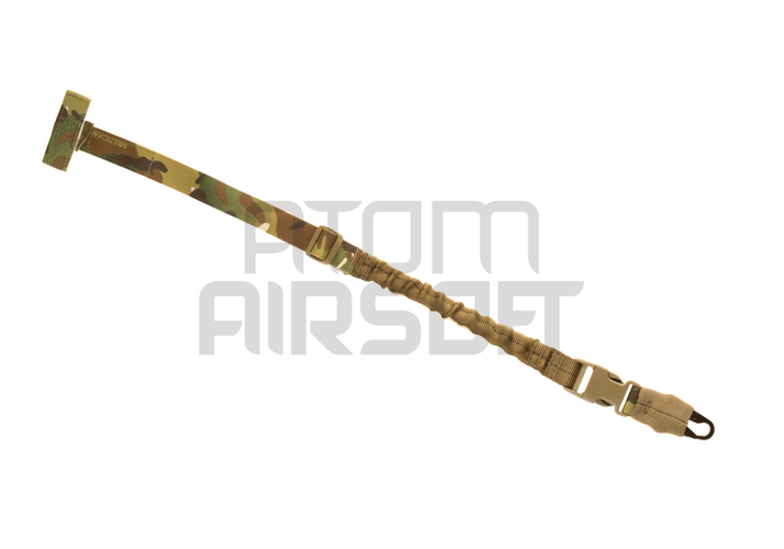 Quick-release 1-point sling, MOLLE attachment, H&K buckle - Multicam