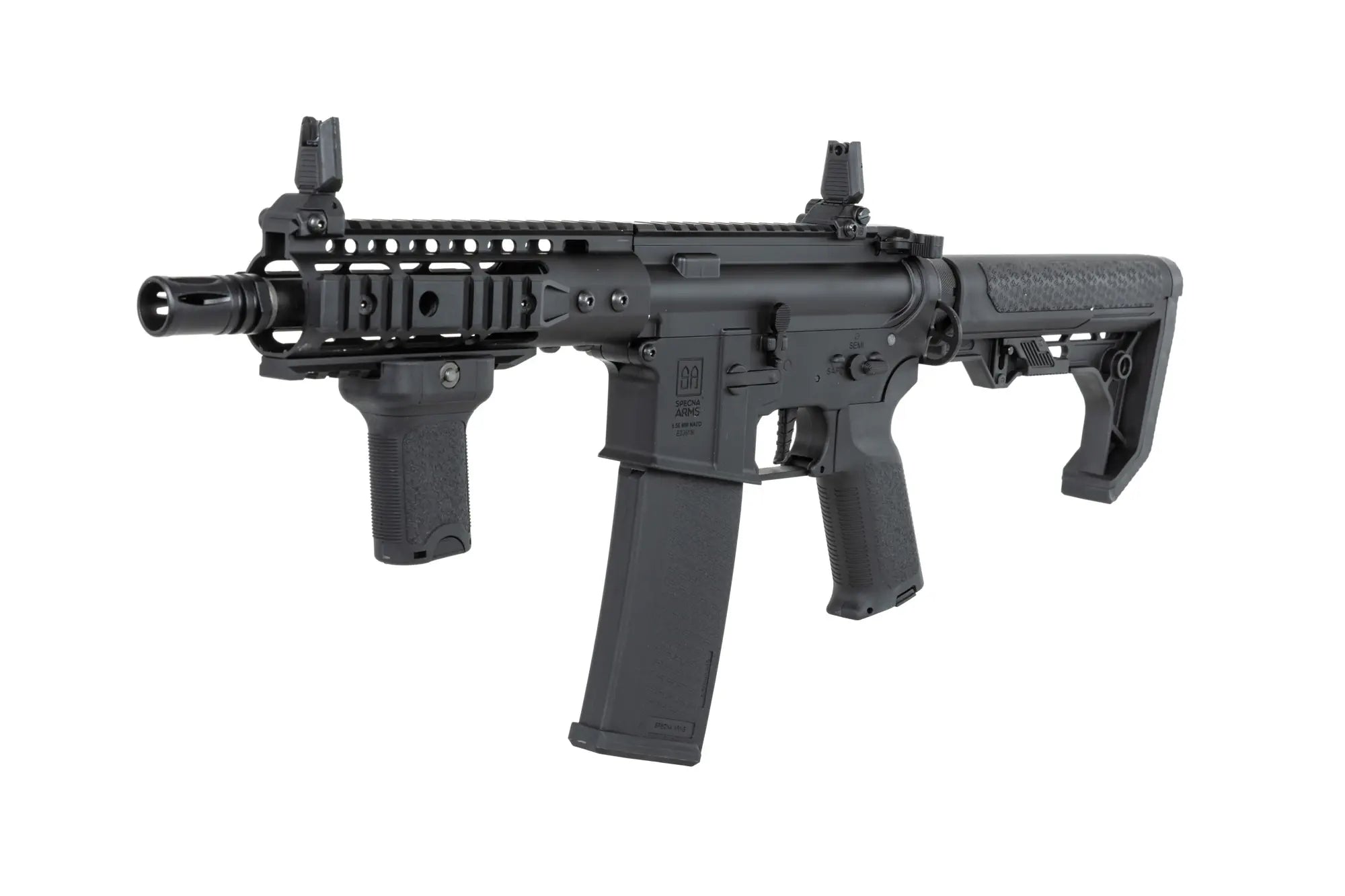Specna Arms RRA SA-P12 PRIME™ HAL™ ETU electric gun with brushless motor, light-ops stock