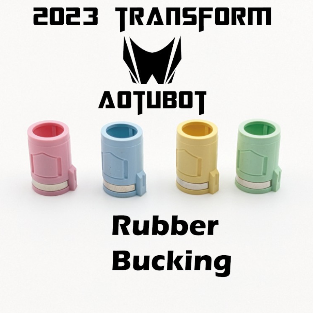 2023 Transformers Autobot hop-up rubber, VSR & GBB, red, 75°