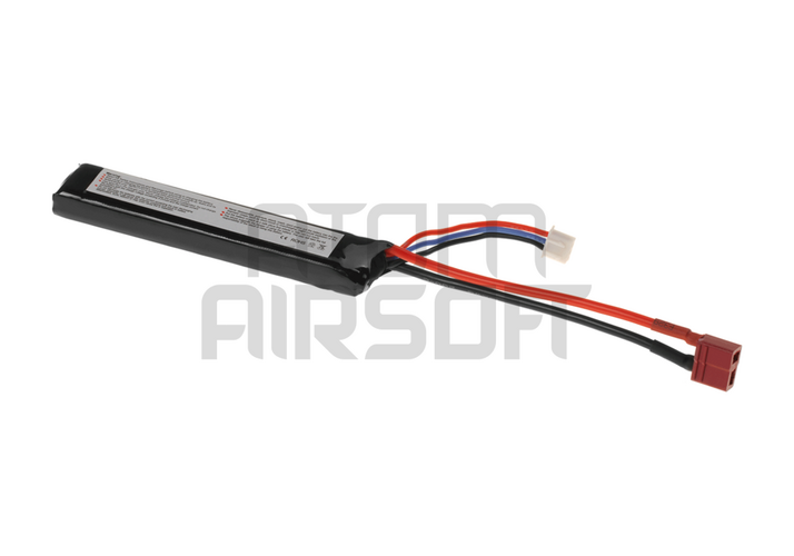 7,4V 1100mAh LiPo-akku, 20c - T-plug/Deans