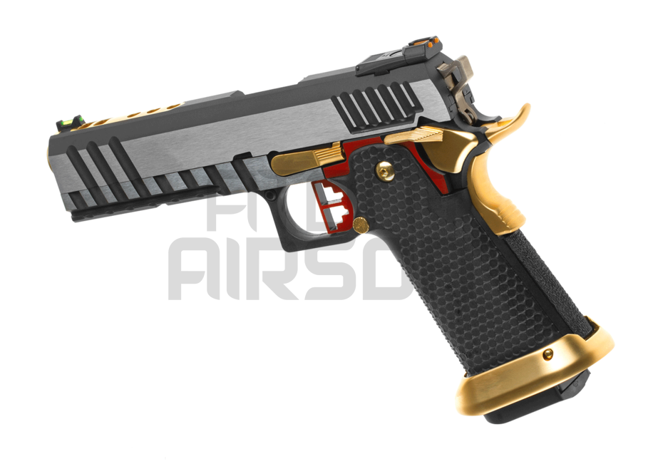 HX2001 GBB pistol, full metal - black/gray