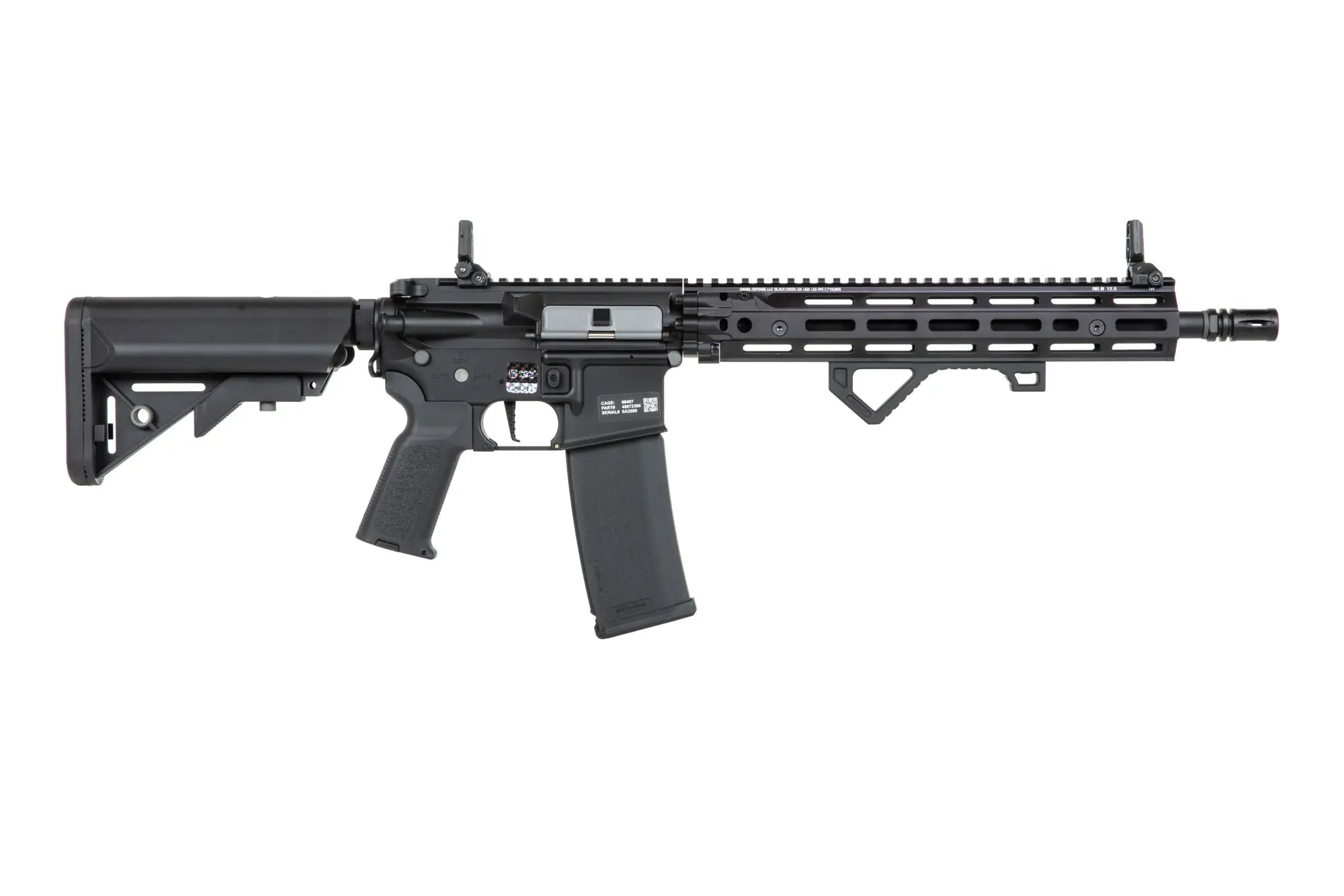 Daniel Defense RIS III 12.5” SA-P28 Prime™ HAL ETU with Brushless Motor - Black