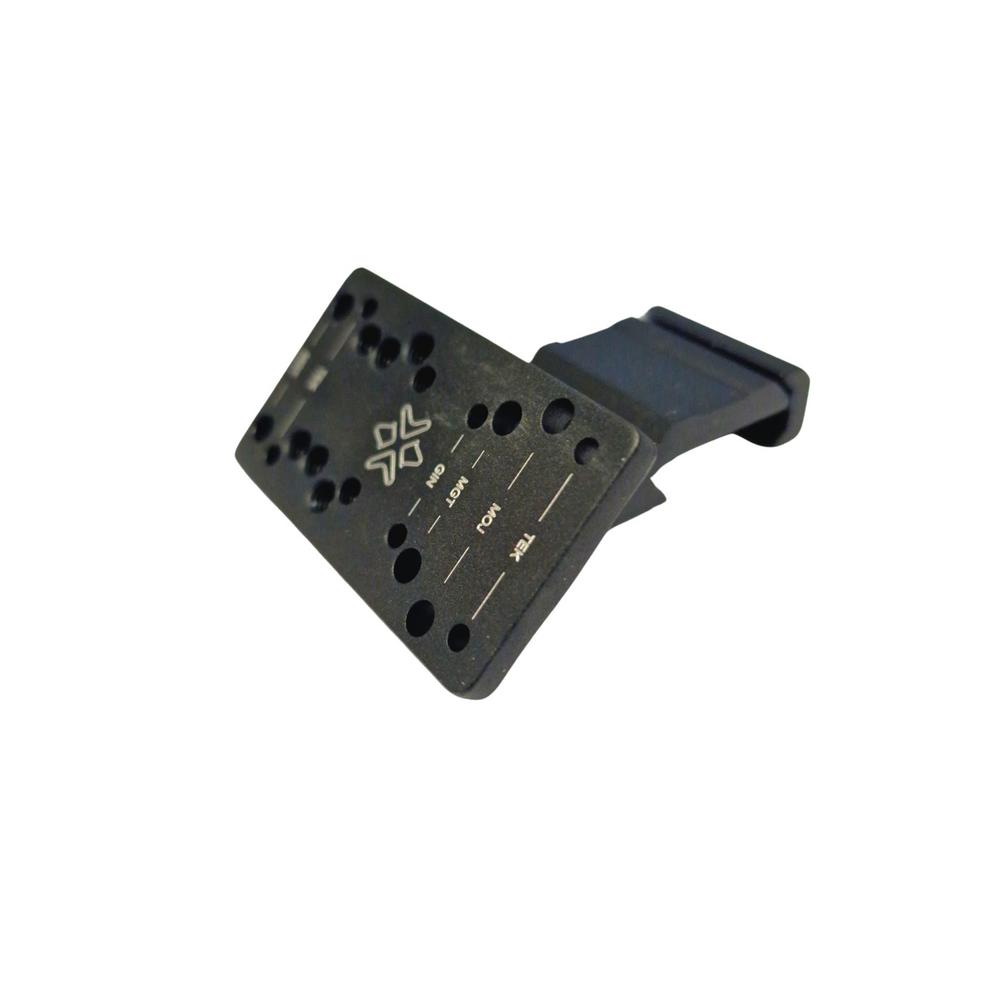 X-ACCU Universal red dot offset picatinny mount, 45° asteen tähtäinjalka - TEK/MOJ/MGT