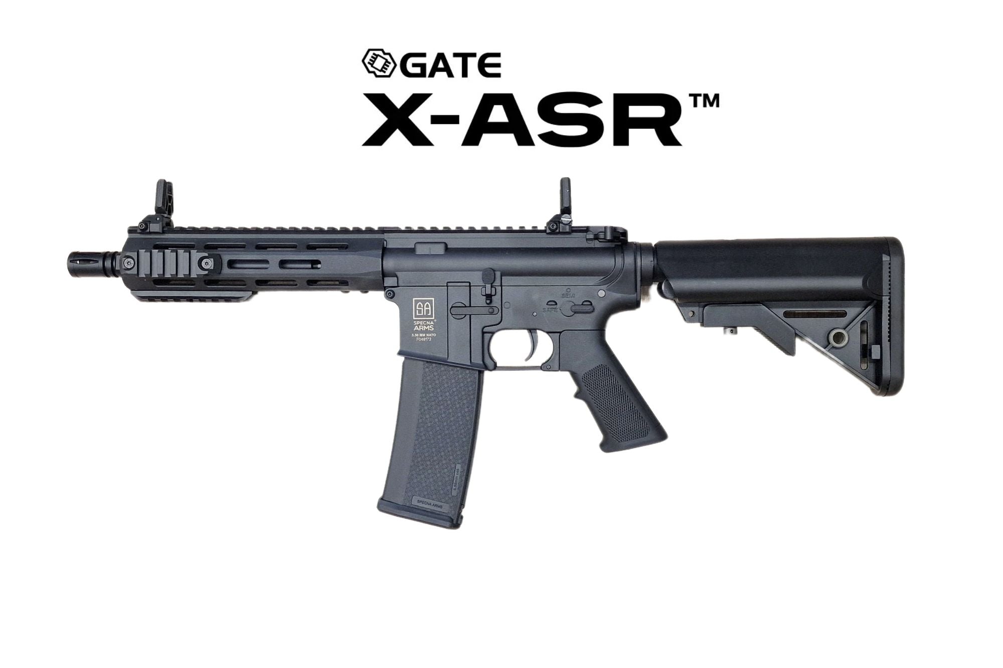 SA-F14 FLEX GATE X-ASR sähköase - musta