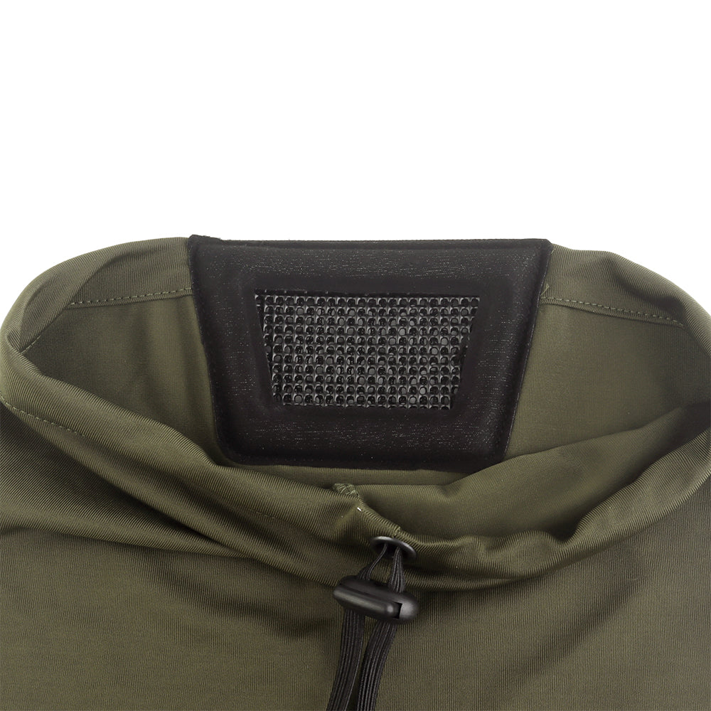 Knight lower face shield - olive