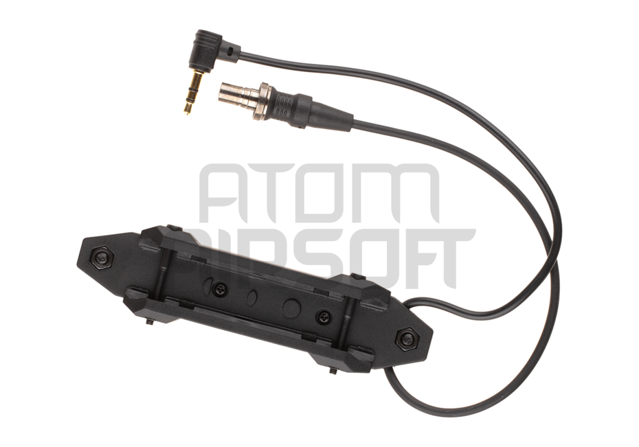 Extended Push Button Switch with Lockable Setting (SF ML & 3.5mm) - Black