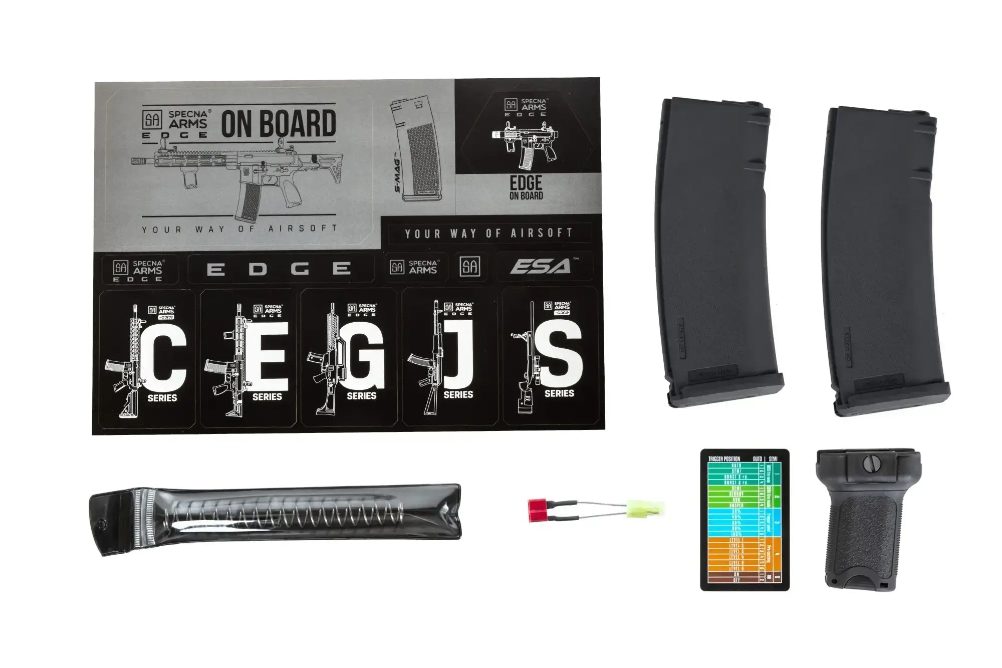 RRA SA-E03 EDGE™ HAL ETU™ - Black