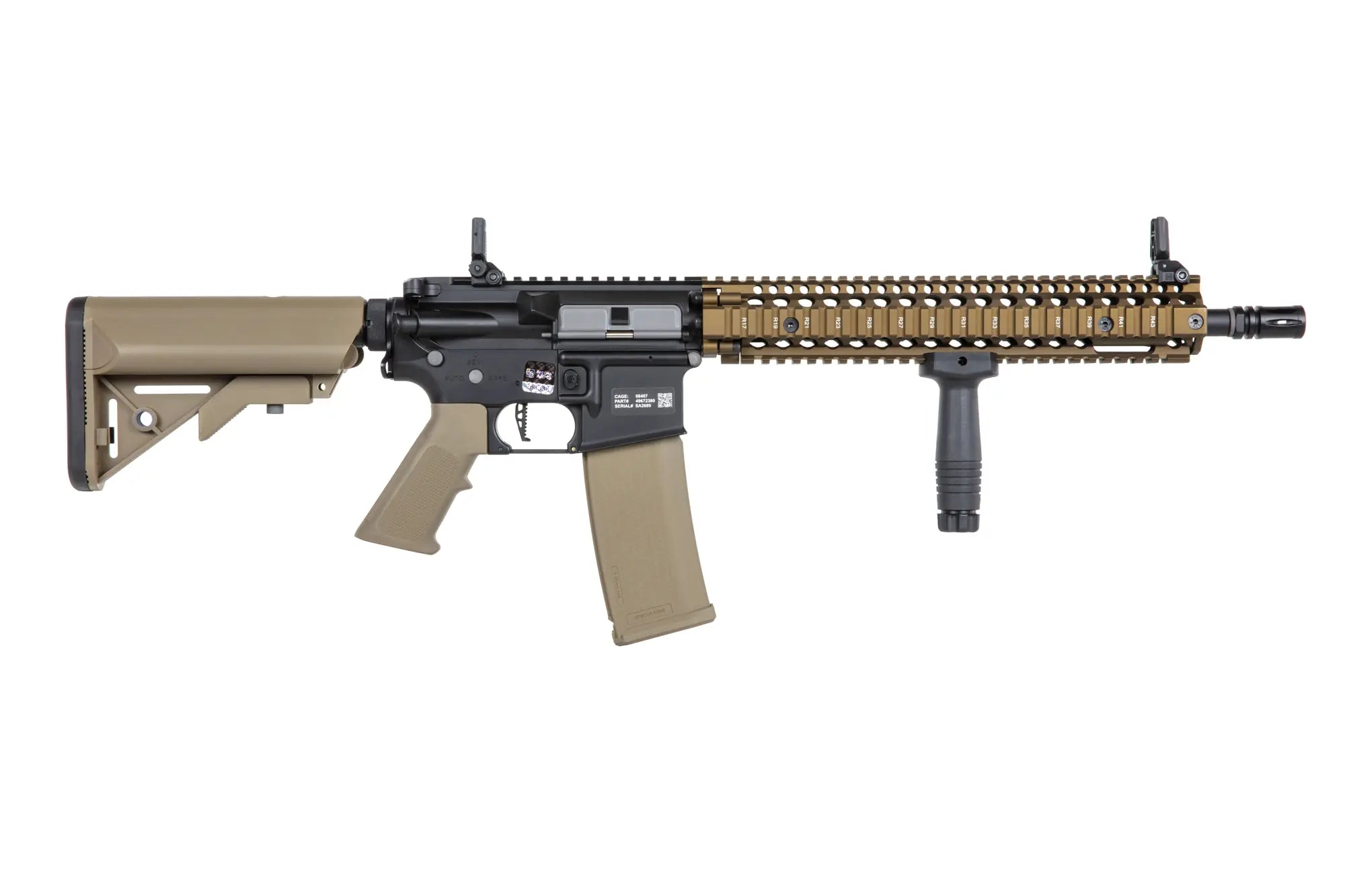 Daniel Defense MK18 SA-P26 Prime HAL ETU with Brushless Motor - Chaos Bronze