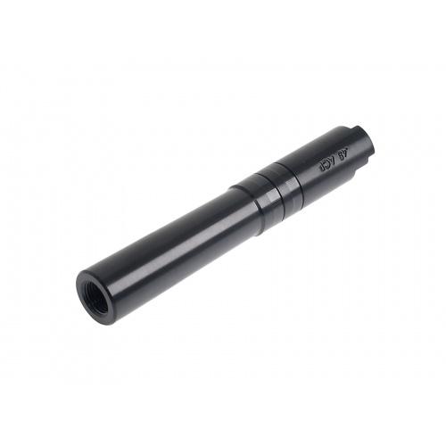 Kierteellinen teräksinen ulkopiippu TM Hi-Capa 4.3 (.45 merkinnät) - musta