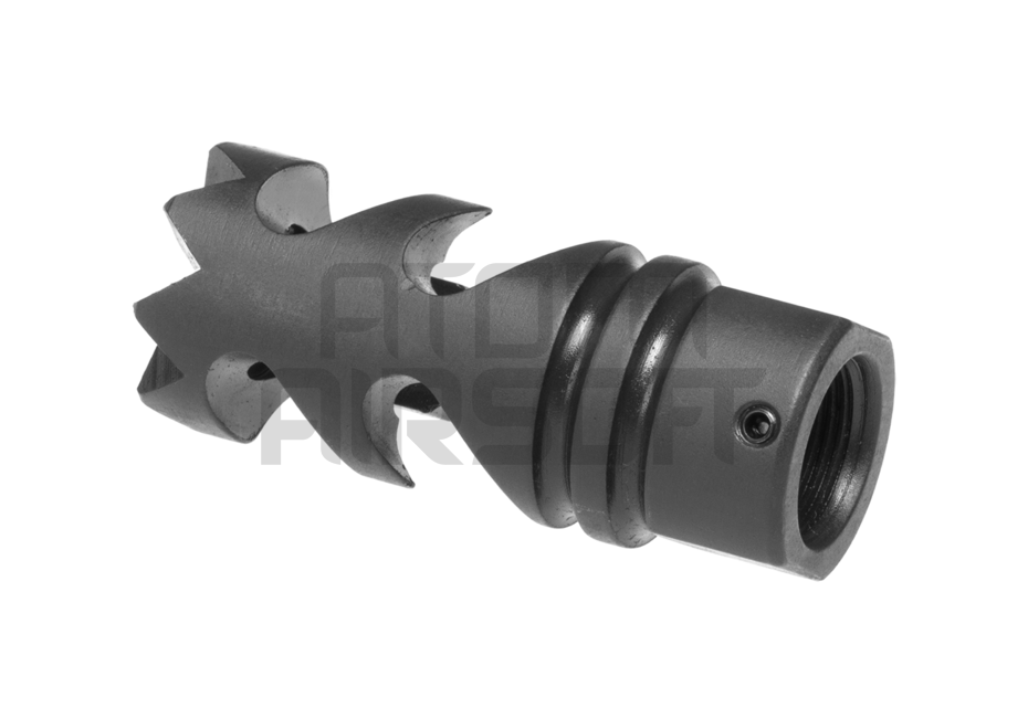 DNTC Aggressive muzzle flash suppressor, CCW - black