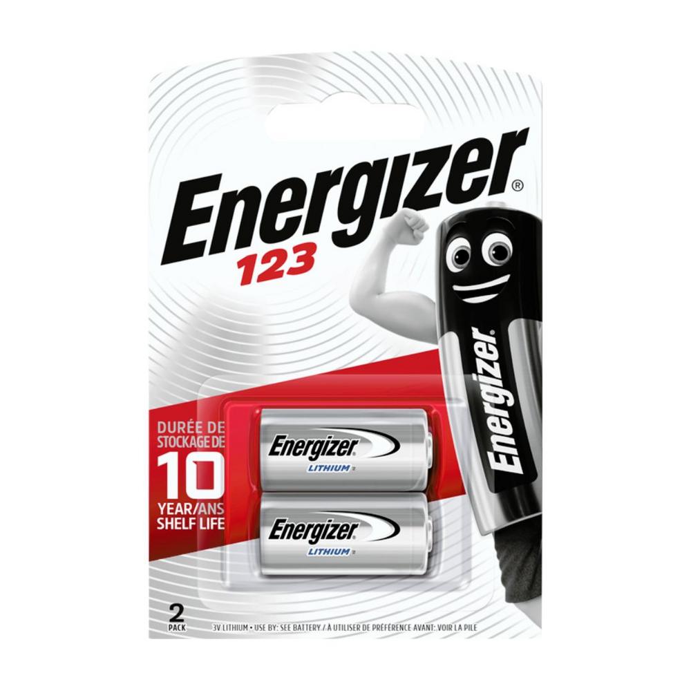 Battery Energizer CR123A, 2 pcs