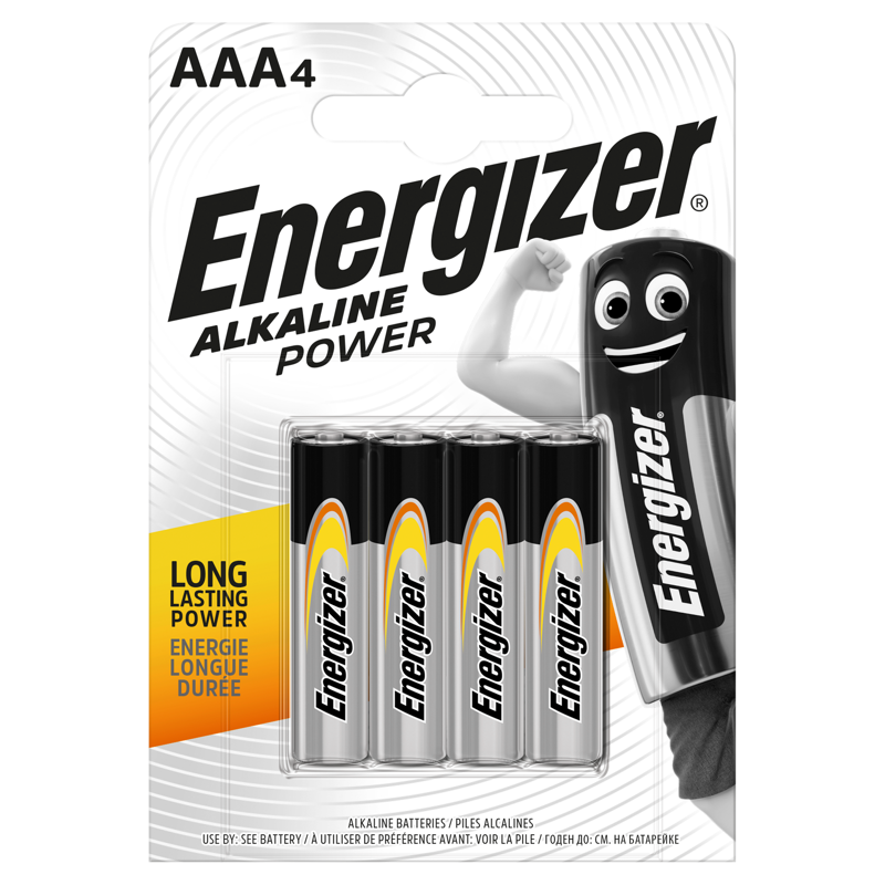 Battery Energizer AAA/E92, 4 pcs.