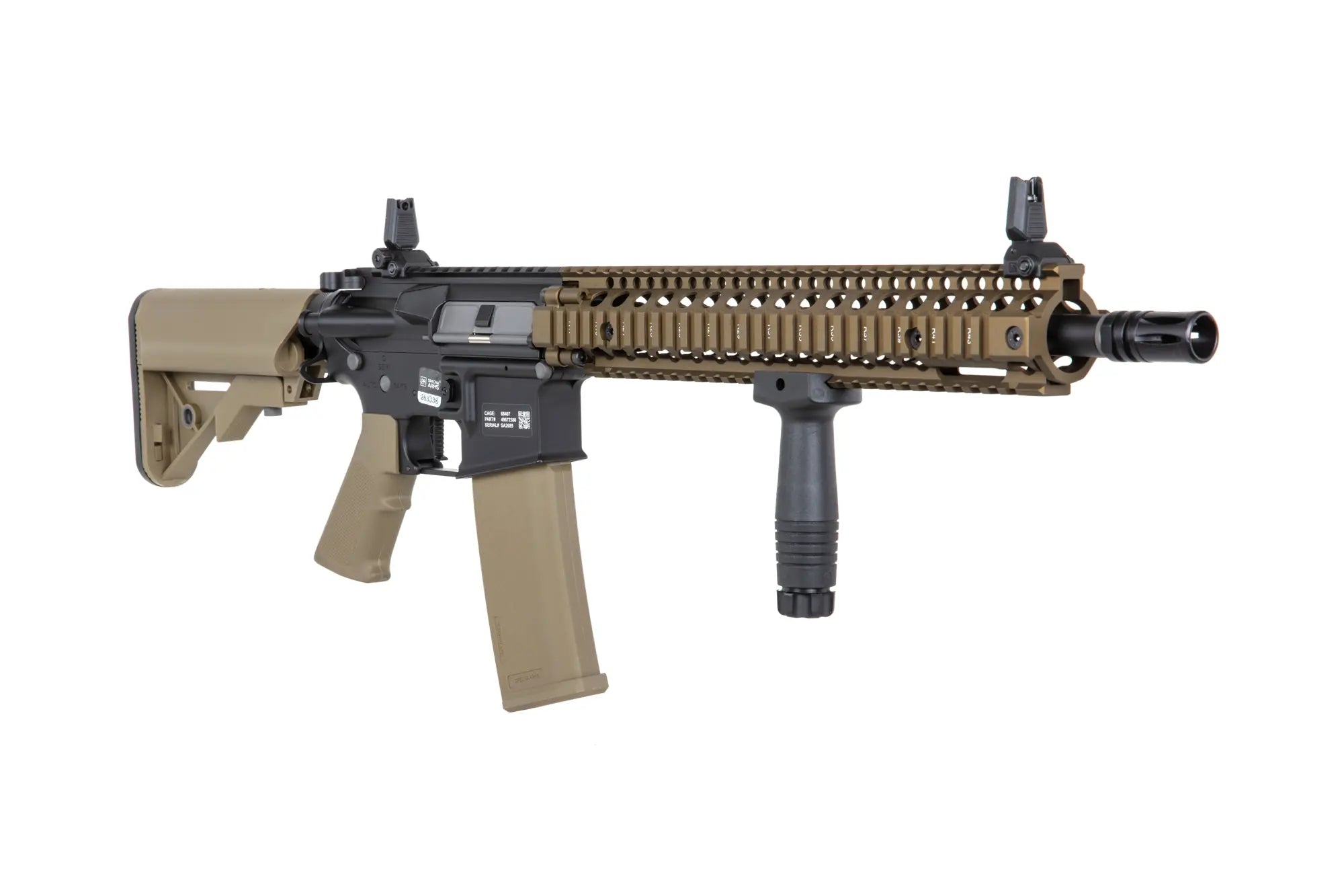 Daniel Defense MK18 SA-P26 Prime HAL ETU with Brushless Motor - Chaos Bronze