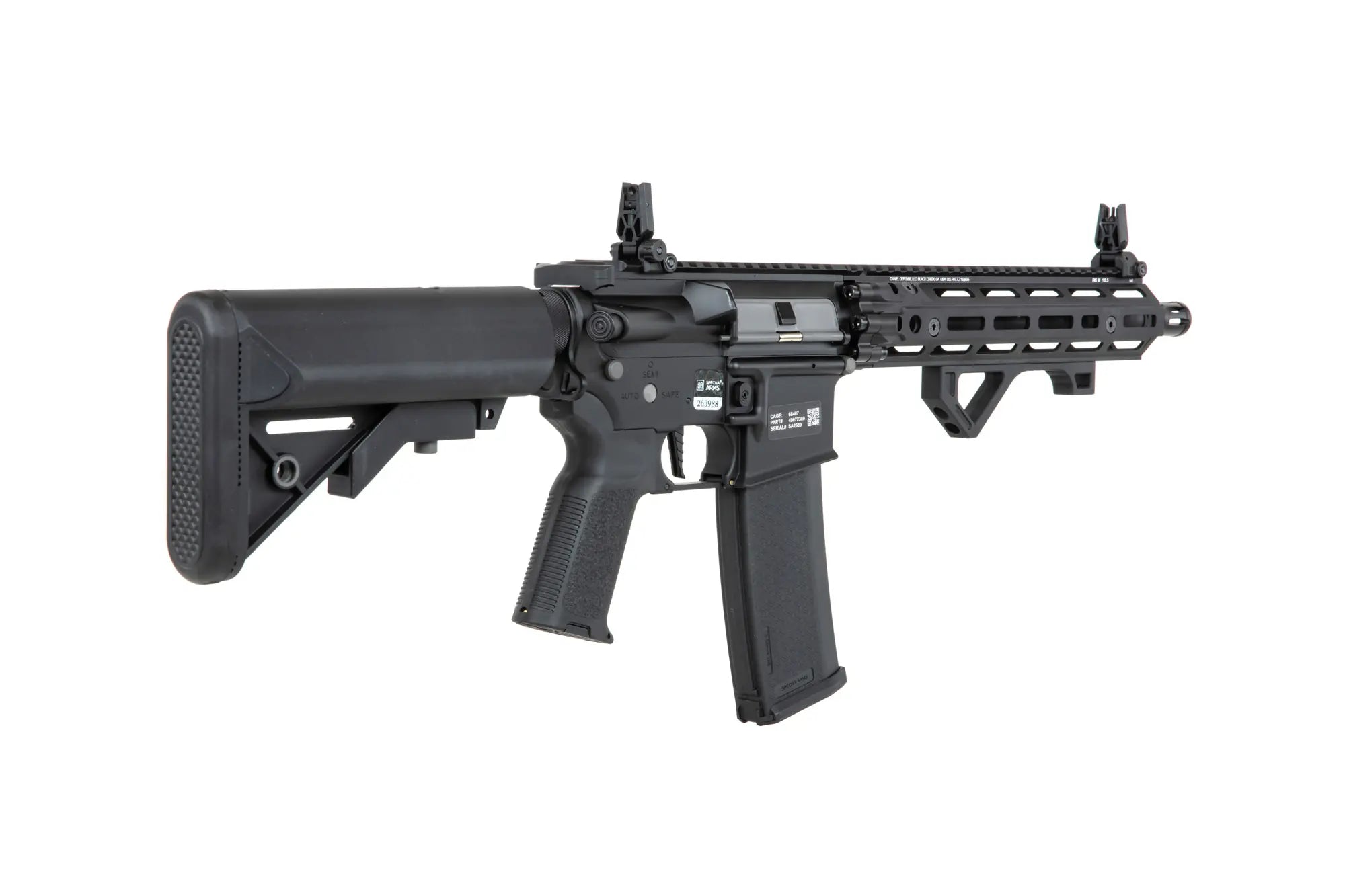 Daniel Defense RIS III 10.5'' SA-P27 Prime™ HAL™ ETU with Brushless Motor - Black