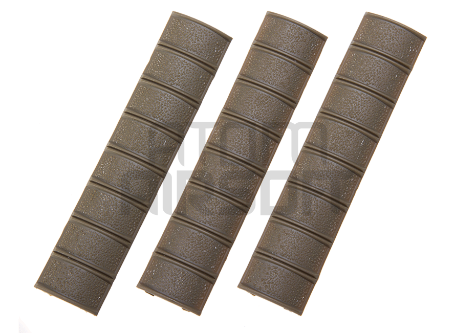 Checkered Rail Armor - Tan