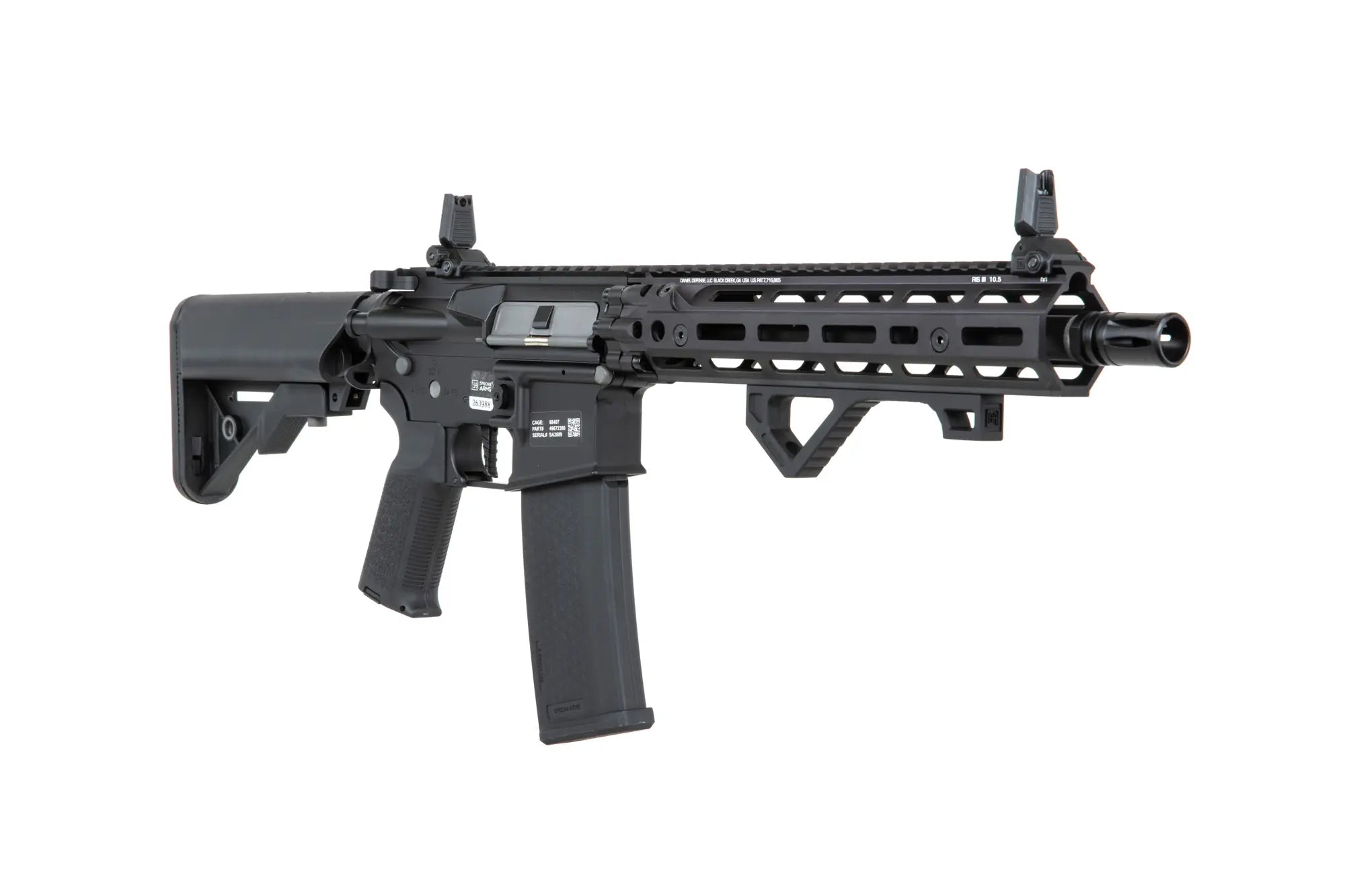 Daniel Defense RIS III 10.5'' SA-P27 Prime™ HAL™ ETU with Brushless Motor - Black