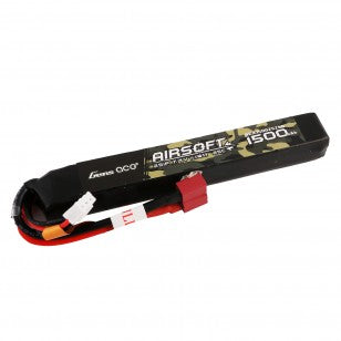 Ace LiPo battery 7.4V 1500mAh 2S/25C, T-plug/Deans