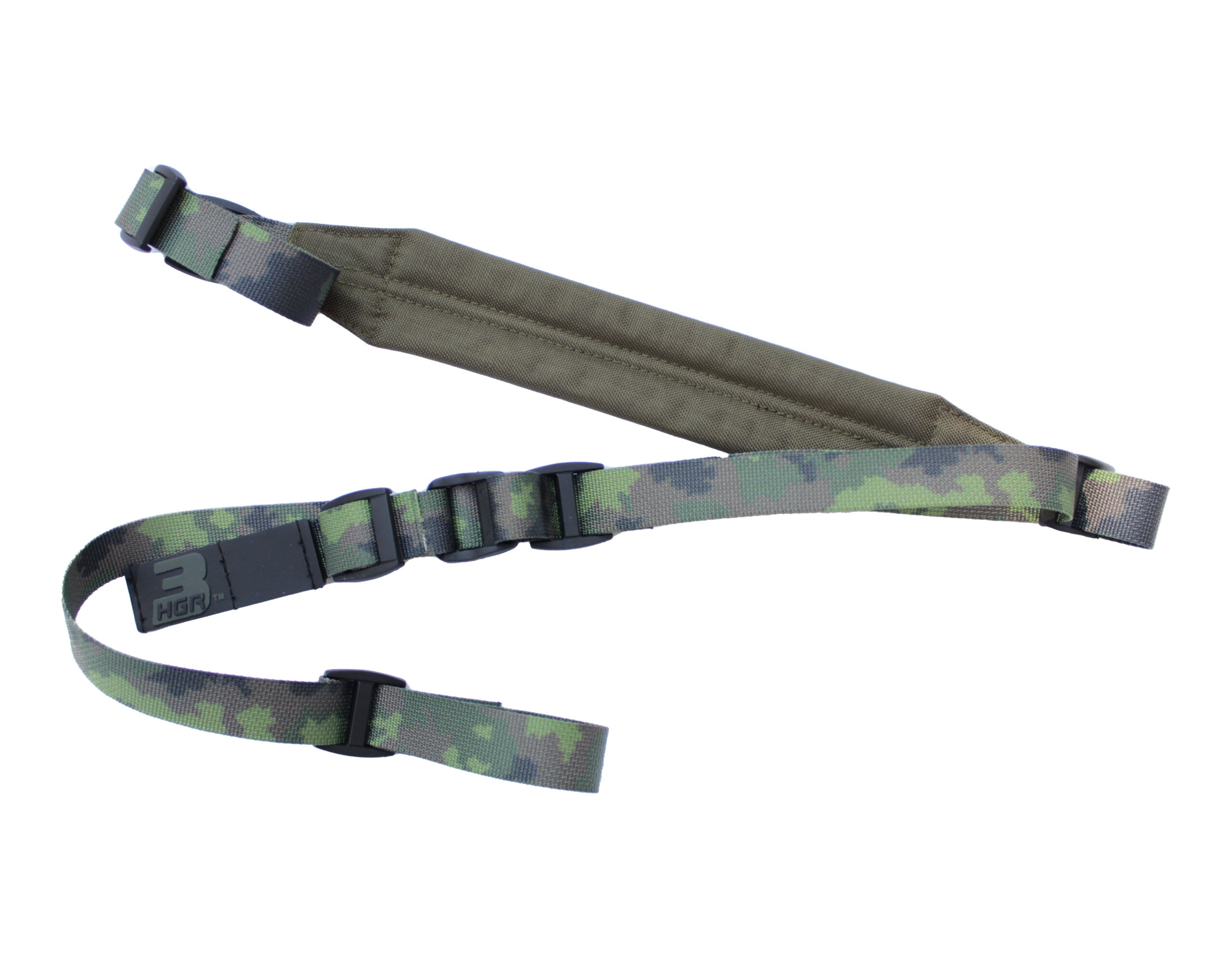 Akor, quick-adjusting rifle 2-point sling M05 / Olive