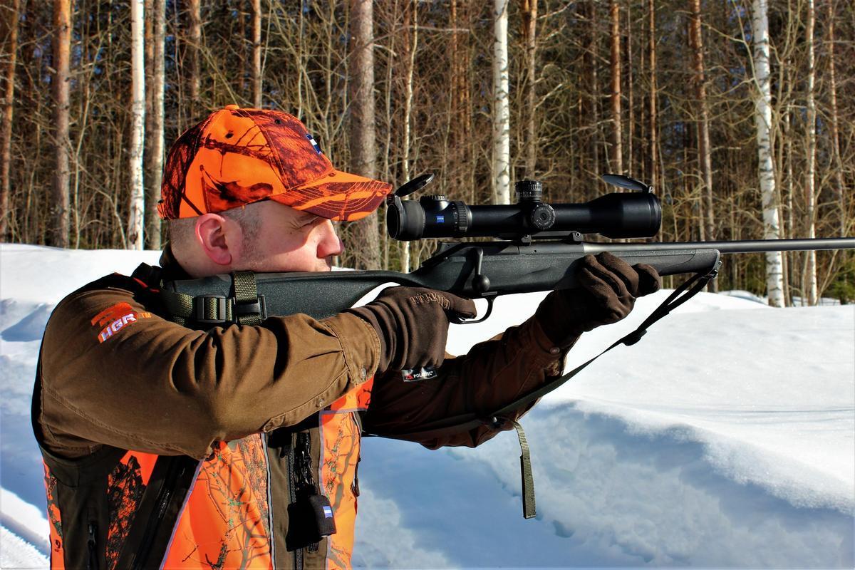 Driven, quick-adjusting 2-point rifle sling