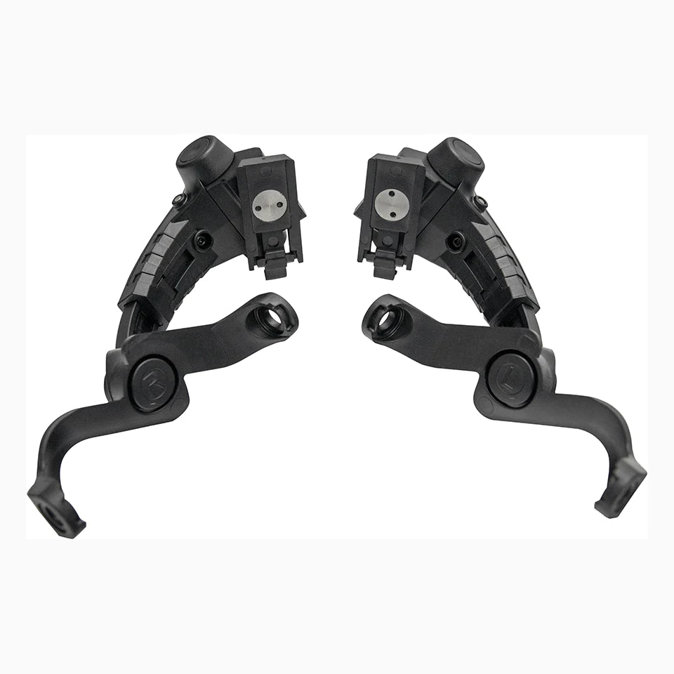 M16 kuulosuojaimien kiskokiinnitys adapteri, ARC yhteensopiva - Coyote Brown