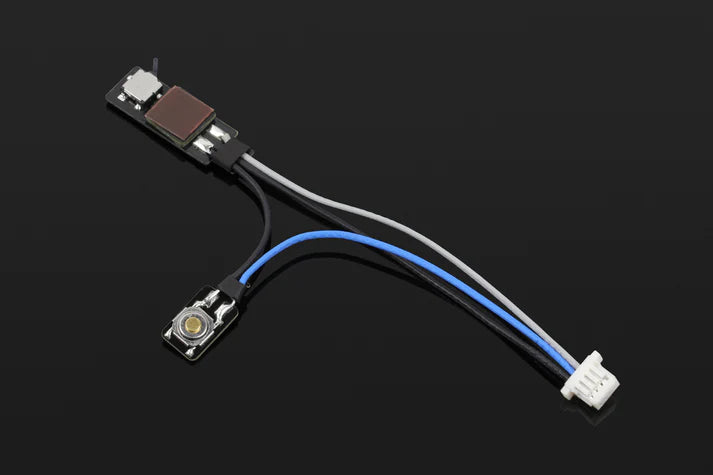 Magazine sensor and bolt-catch button, with one connecting cable to TITAN II Bluetooth unit