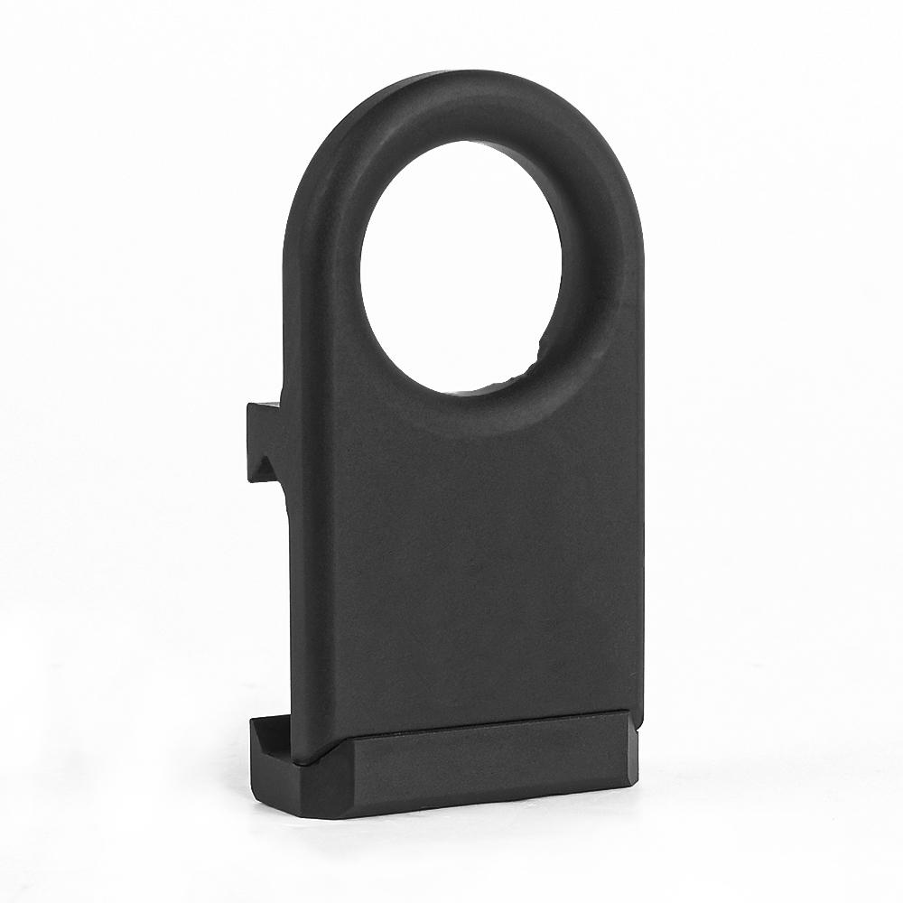 M-ETAL A1 hihnakiinnike RIS/Picatinny kiskoon - musta