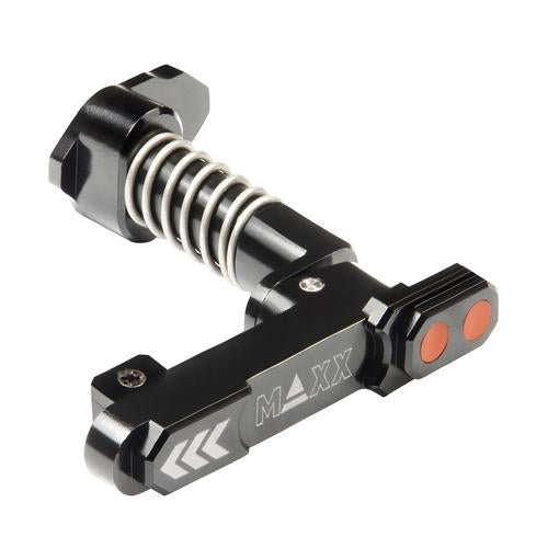 Model CNC aluminum magazine release, type B - black