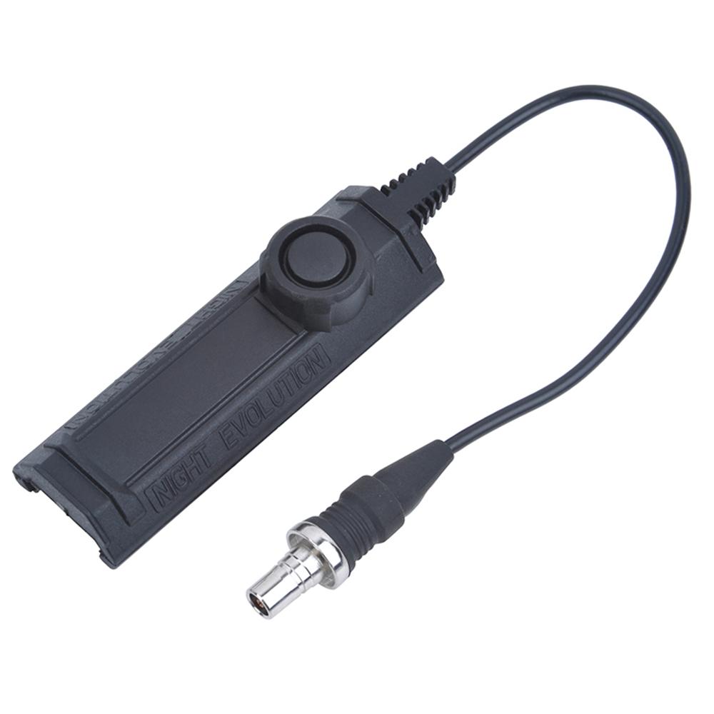 WADSN kaksitoiminen asevalon etäkytkin, SF-yhteensopiva liitin - musta