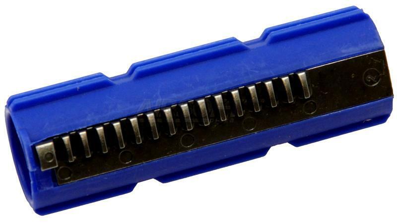 Semi-toothed piston, 15 steel teeth