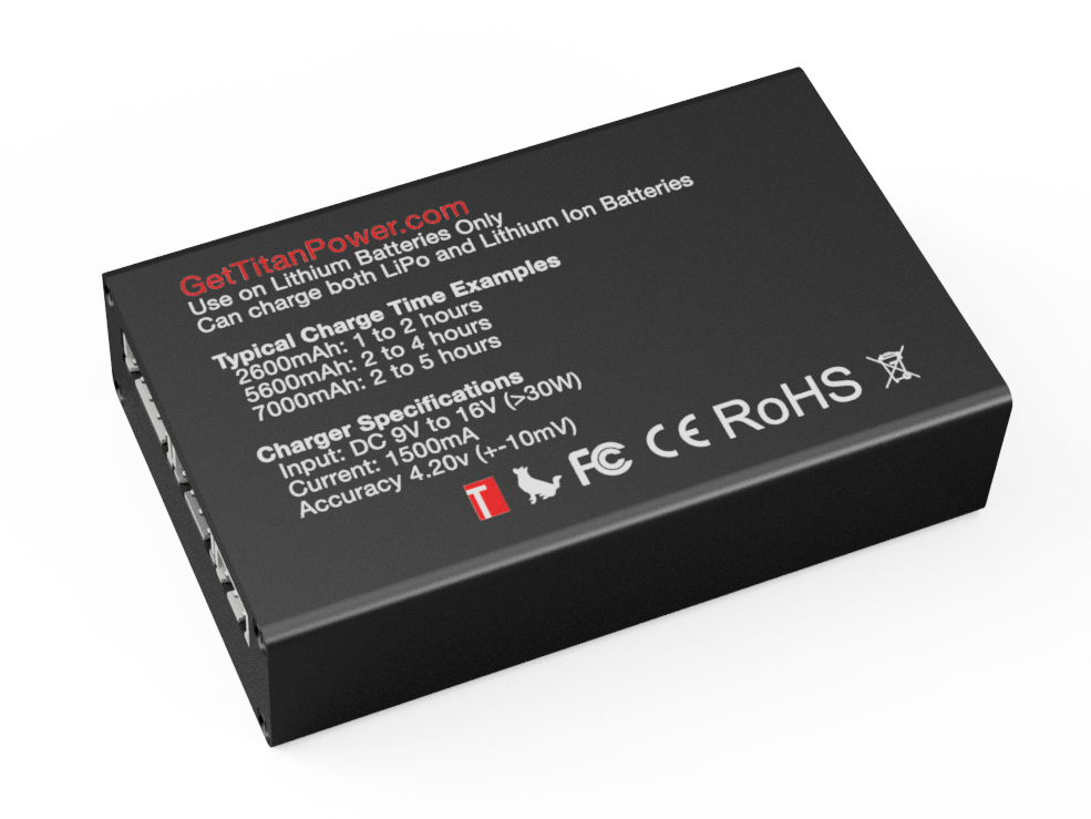 Smart charger for Li-Ion/LiPo batteries