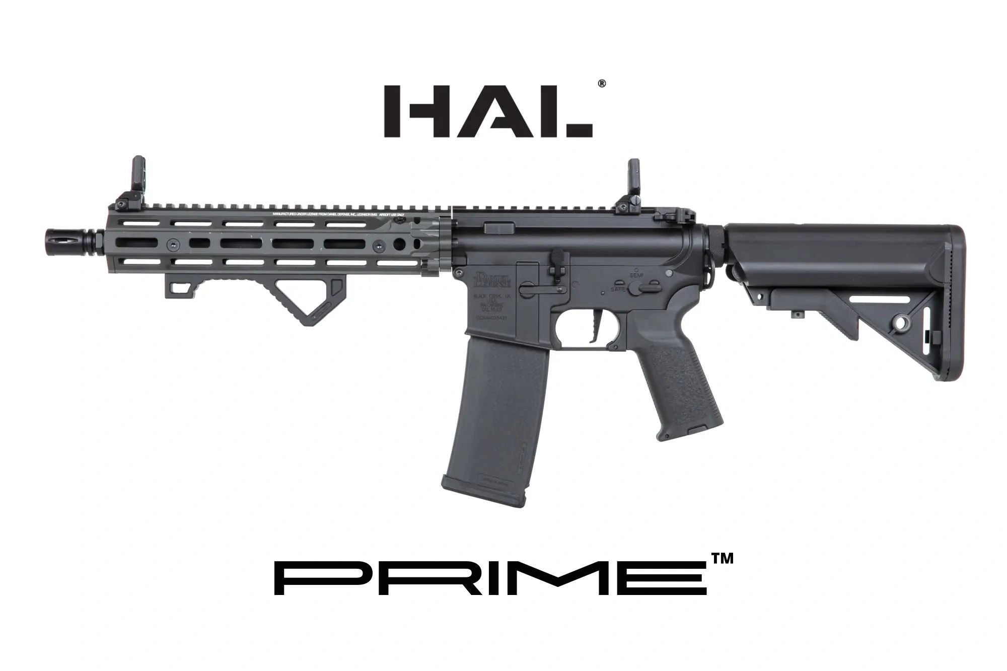 Daniel Defense RIS III 10.5'' SA-P27 Prime™ HAL™ ETU with Brushless Motor - Chaos Grey