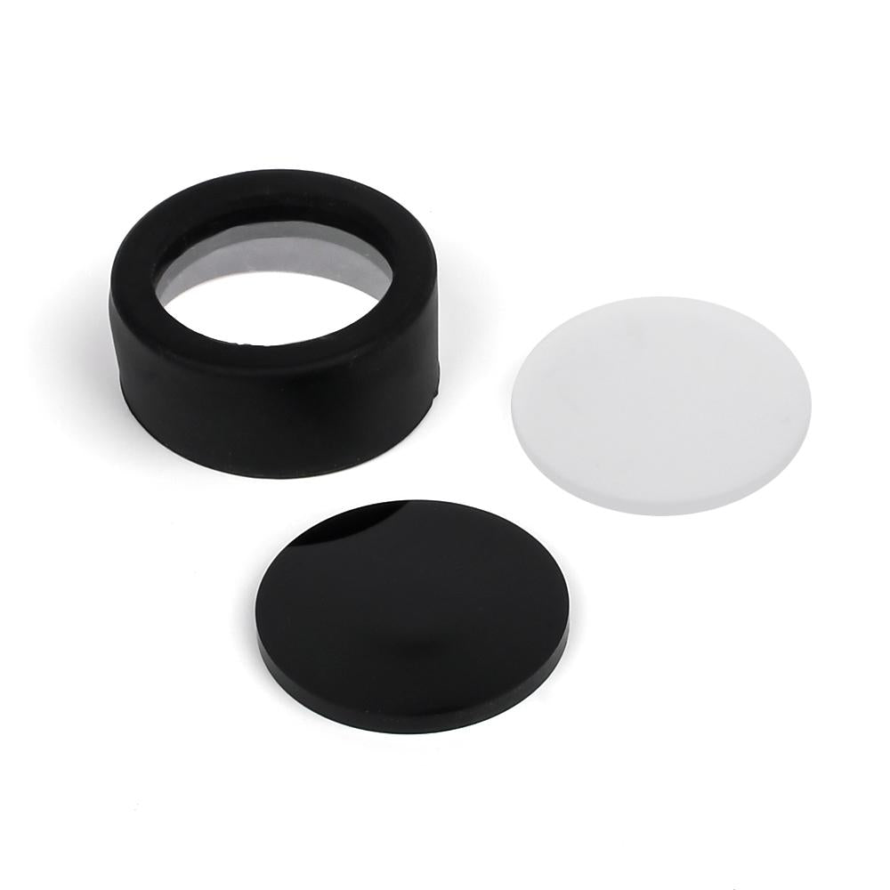 WADSN 25.4mm valaisimen etulinssin suoja (kirkas, diffuusori ja IR-filtteri)