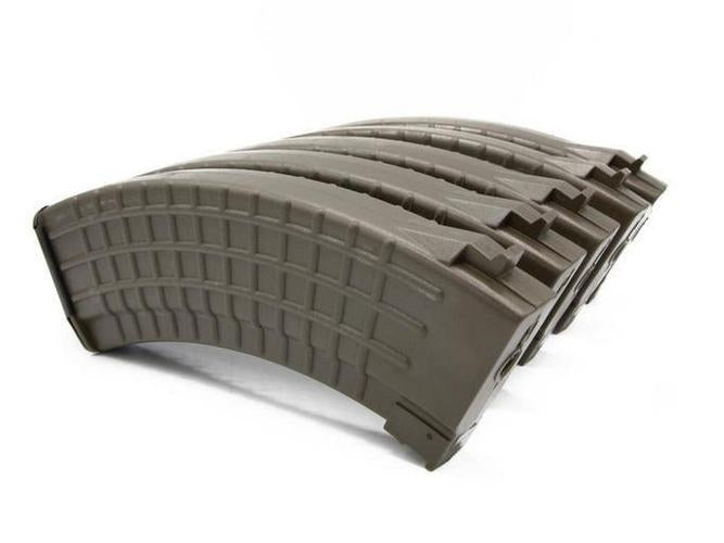 AK47 mid-cap, waffle pattern, 100 bullets - OD