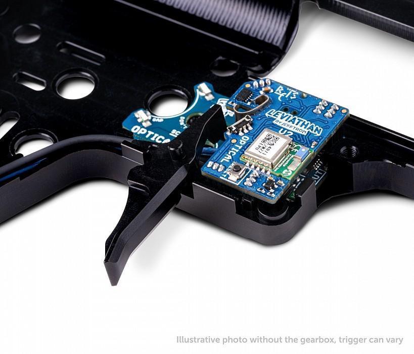 Jefftron Leviathan V2, optical (rear wiring + CNC trigger)