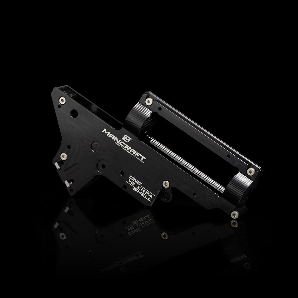 CNC eHPA rataslaatikon kuoret, V2 - musta