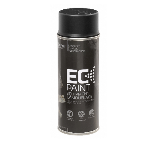 EC Paint camomaali 400ml Black, RAL 9021 - musta