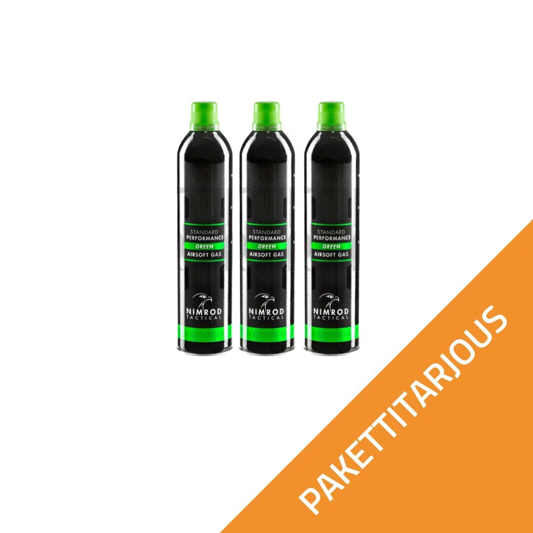 Nimrod 3x Green Gas, 145PSI