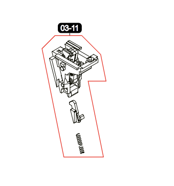 Glock 17/45/19X/19 vasarakoneisto