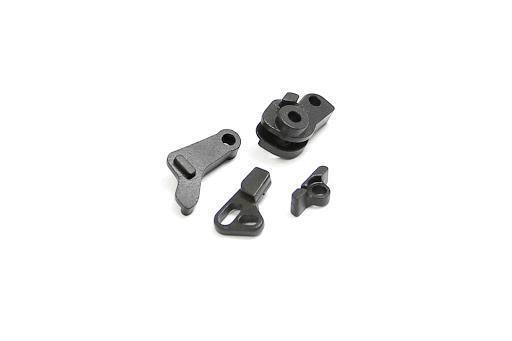 Steel trigger mechanism parts for WE G series rifles (series fire, full-auto)
