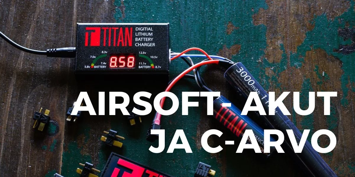 Mikä ihmeen akun C-arvo? ja miksi sillä on merkitystä airsoftissa